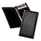 Dacasso Black Crocodile Embossed Document Holder AG-2459 - alternate 1